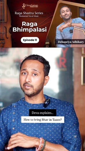 How to keep the Raga while singing Taans? How to add Bhaav during your taans? How to tell stories through Taans and not make it a random combination of notes? Deva explains during his Raga Documentation on Bhimpalash as a part of his classic Raga Shastra Series on YouTube. #debapriyaadhikary #indianclassical #voicecoach | Debapriya Adhikary