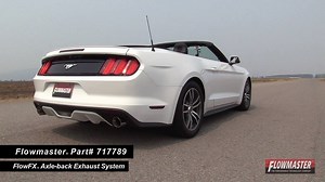 We are excited to announce that fitment of our FlowFX, American Thunder, and Outlaw Cat-back and Axle-back systems for '15 Mustangs with 2.3L/3.7L engines will continue into the 2018 model year for EcoBoost models. | Flowmaster
