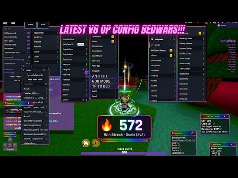 Voidware Ronix Config Bedwars NO KEY script!!!