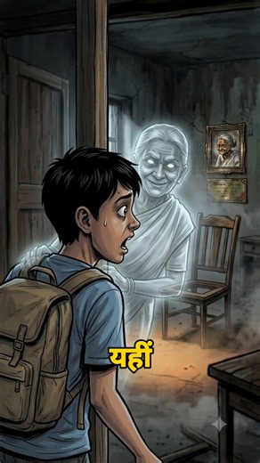 भूतिया दादी ने घर बुलाया | BHOOT WALI VIDEO | BHOOT WALA CARTOON #shorts