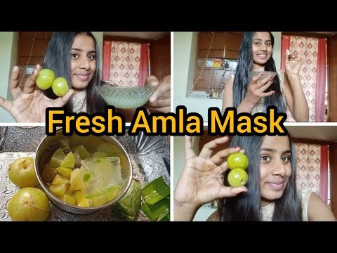 Fresh Amla Hair Mask Without Curd | Hair Growth & Hair Fall Control