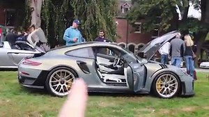 I attend Driven to America & check out the most customized Porsche GT2 RS EVER! It's the only GT2 RS with "Urban Bamboo" chromaflair paint (which costs $95k), a custom white interior, & a total price of over $700k🤯 | Supercar Heather