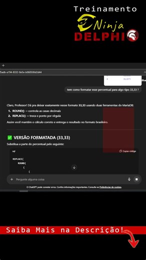 Delphi com IA aula 05 db #delphi #programming #developer