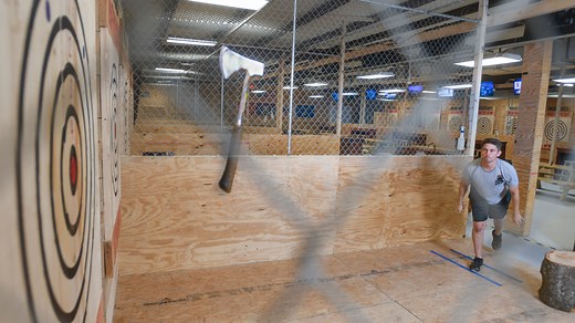 Grizzly Axes ax-throwing bar in Pensacola set for late July grand opening