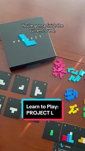 Tetris in board game form, but more puzzly ☑️ Learn to play Project L! #howtoplay #howto #boardgames #gamenight #tabletop #tetris #familygamenight