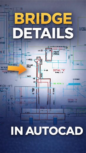 Bridge Details in AutoCad | Quick AutoCad Tutorial