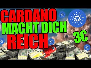 Cardano macht DICH REICH! 3€ KURSZIEL | Cardano Hardfork Prognose Deutsch