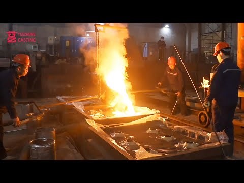 🔥 Forged in Flames! The Birth of Loader Bucket Teeth