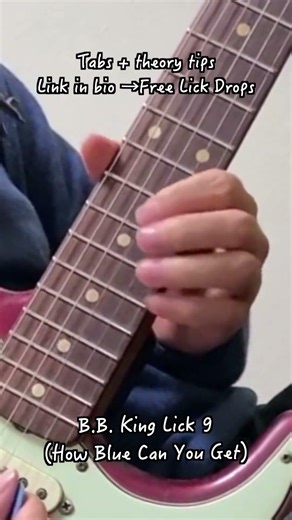 B.B. King Lick 9 from How Blue Can You Get Live at Farm Aid 1985 | Get the latest Free Lick Drop