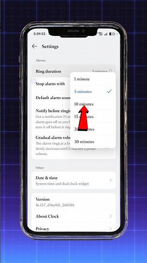 How to Change Alarm Ring Duration on Android Phones| #shorts #alaram #duration #change