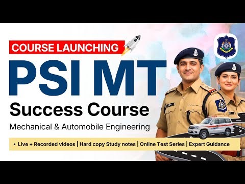 PSI MT Success Course 2026 | Mechanical & Automobile Engineering