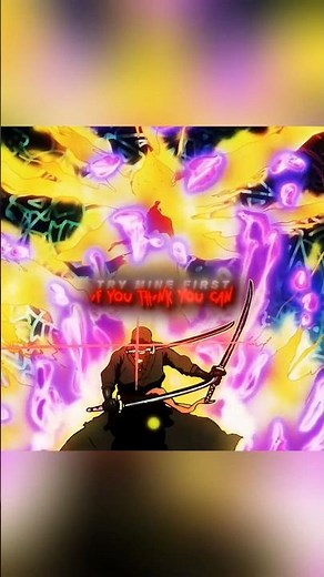 Zoro goes 9 sword style😈 #zoro #kaido #onepiece