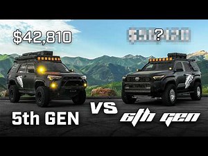 5th Gen vs 6th Gen 4Runner // The Ultimate Side-by-Side Breakdown!