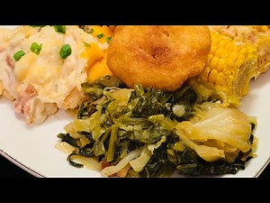 SOUTHERN MIX COLLARDS AND CABBAGE GREENS