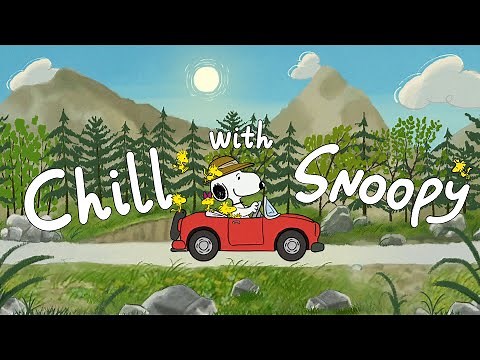 Lo-Fi Jazz Drive with Snoopy 🛣️🌻 | Cozy Cartoon for Relaxing Moments