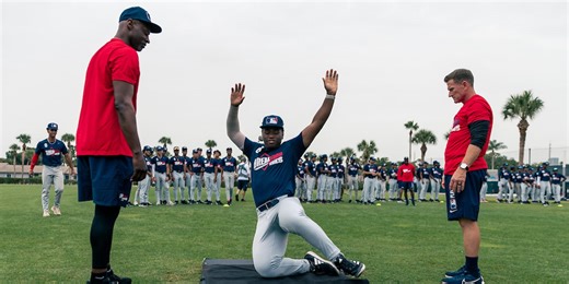 Speed being showcased at MLB Development Breakthrough Series
