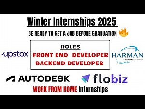 Full Stack Internships Tamil 2025 | Work From Home Internships 2025 | React JS | Java Internships