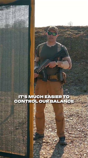 Correct Stance Behind the Cover