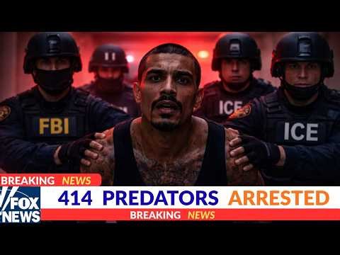 ICE and FBI Houston Arrests 414 Child Predators: Nearly DOUBLE Biden Era Numbers — Full Breakdown