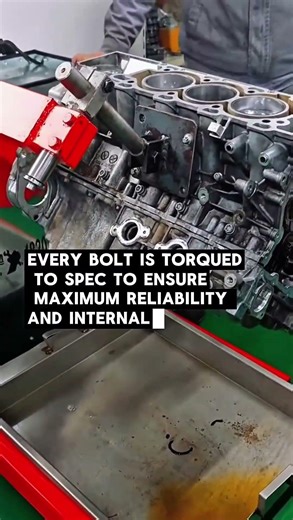 The Art of Precision: V6 Engine Rebuild 🏎️ #engineering #satisfying