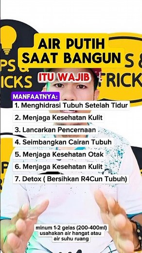 "Bangun Tidur Langsung Minum Air? Ternyata Ini Manfaatnya!”