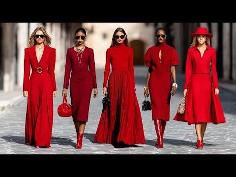 Modern Classy Style 2026 Elegant Women Outfits Inspired by Valentino