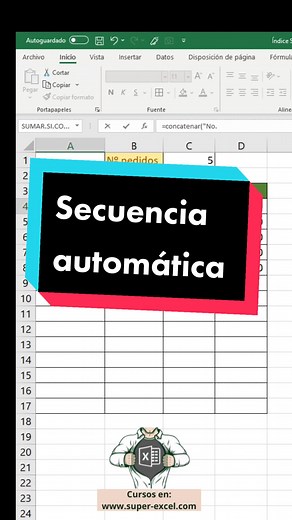 Automatización de Referencias de Pedidos en Excel