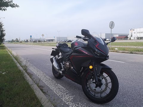 Honda CBR500R 2019_First ride and top speed!