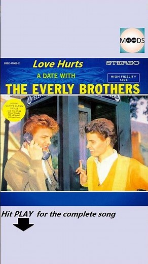 🎶 The Everly Brothers Love Hurts 🎵 #music #song #60s #rock #oldies