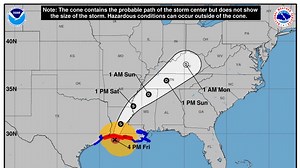 Hurricane Delta makes landfall as Cat 2 near Creole. See latest update, live track