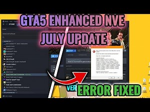 How to Fix Script Hook V Critical Error in GTA 5 Enhanced Steam | GTA 5 NVE Critival Error