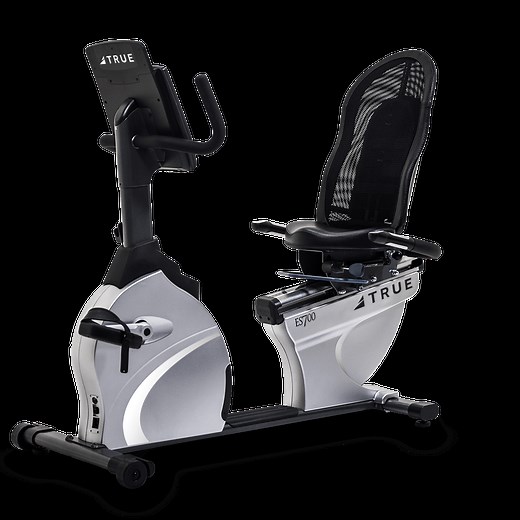 TRUE Fitness ES700 Recumbent Bike with 9" Touchscreen