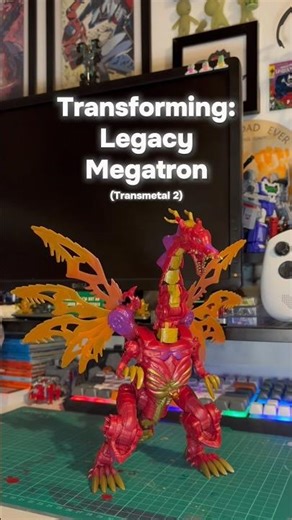 The best beast-former?! | Transforming: #transformers Legacy Megatron (Transmetal 2)