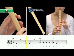 Ex014 How to Play Recorder for Kids - Recorder Lessons for Kids Book 1
