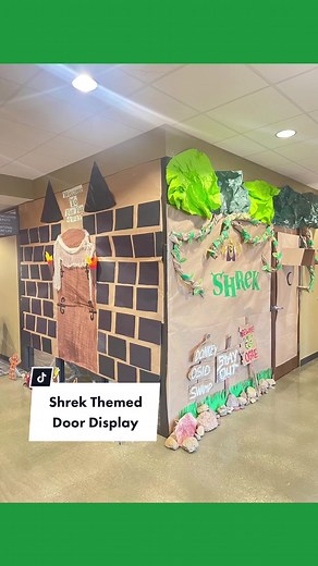 Creative Shrek Themed Door Display Ideas for Your Office
