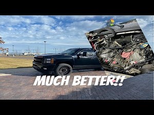 CLEANING UP THE ENGINE BAY ON MY DURAMAX