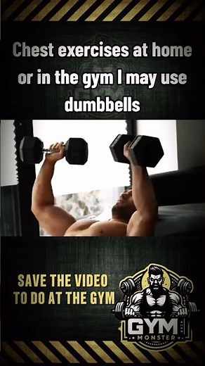 Ultimate Chest Workout at Home & Gym 💪 | Dumbbell Chest Exercises for Fast Growth #chestworkout
