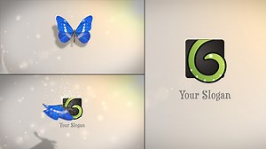 Butterfly Logo Reveal