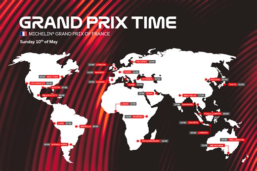 Le programme complet du GP de France
