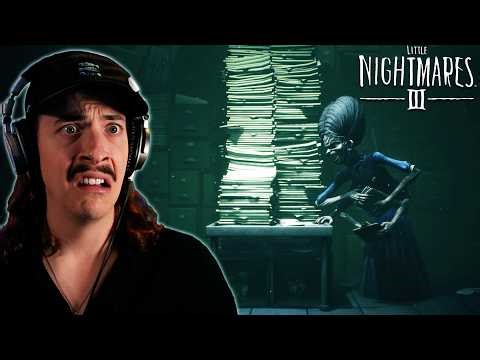 SOMETHING IS SERIOUSLY WRONG WITH THIS SECRETARY | Little Nightmares III - Part 2