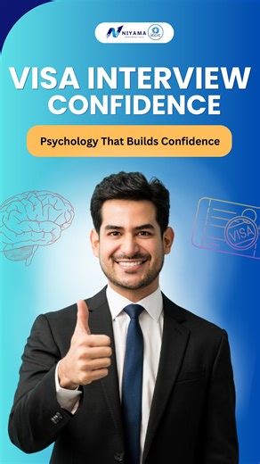 How to Ace Your Visa Interview with Psychology 🛂 Heading into a visa interview? Your body language and speech patterns might matter more than you think. In this video, we break down the psychological cues that signal confidence, honesty, and credibility to immigration officers. Key Takeaways: The 7-second rule: Why first impressions are everything. The "Control Posture": How to sit and place your hands. The 10% Rule: Why slowing down your speech builds trust. Don’t leave your visa to chance. Ma