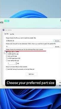 Break File Size Limits! Glary Utilities File Splitter.mp4