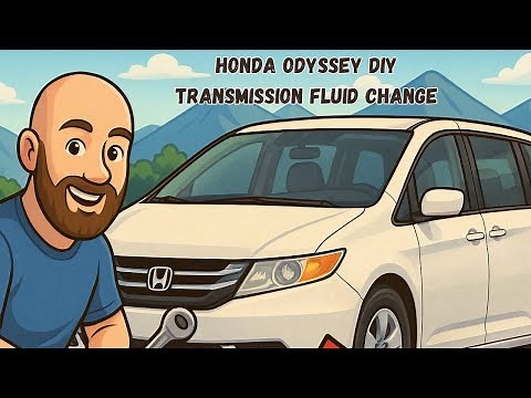 2005-2010 Honda Odyssey Transmission Fluid Change Step-By-Step | DIY ATF Service