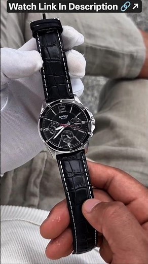 Casio Enticer Chronograph Luxurious Elegant Men's Watch #elegantwatches #luxurywatchesformen #casio