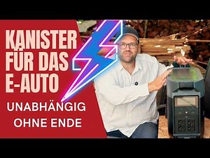 E-Auto Laden mit PV-Anlage OHNE Anmeldung und Reservekanister fürs E-Auto! | Familie elektrisiert