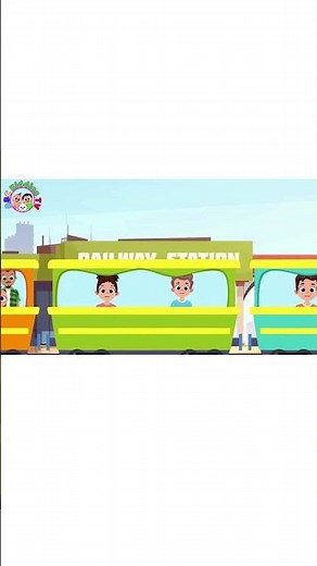 Το τραγουδι του τρενου!🚂 Παιδικά Τραγούδια & Nursery Rhymes 🎵Για Νήπια & Όλη την Οικογένεια 🎈🎈