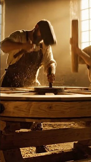 “How Humans Built the First Wheel | Ancient Engineering Masterpiece”