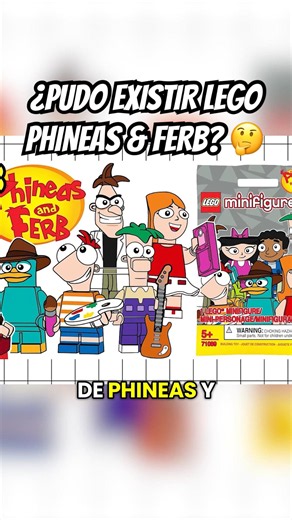PHINEAS & FERB LEGOS?😳 ...#lego #phineasandferb #disney #pixar #legos