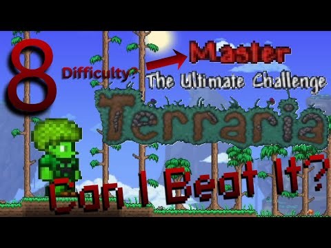 Can I Beat Terraria On The Hardest Difficulty? (First Master Mode Playthrough) [8]