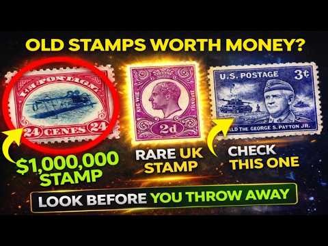 These 3 Old Stamps Could Be Worth $1,000,000 | Rare Stamp Values You Must Check Today